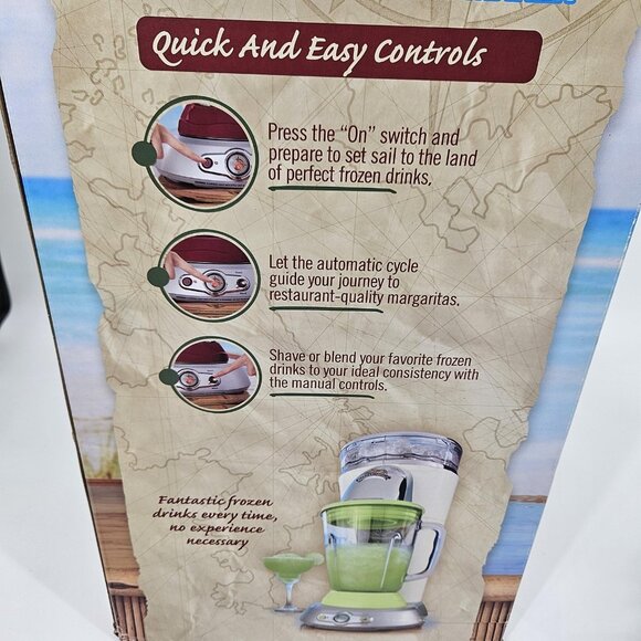 Margaritaville Bahamas Frozen Concoction Maker DM0600 No-Brainer Drink Mixer NEW - Picture 14 of 16